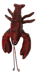 Pack Of 2 Cast Iron Nautical Cajun Creole Mini Baby Lobster Decorative Figurines