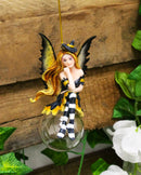 Cordelia Autumn Witch Bubble Rider Fairy Ornament Amy Brown Holiday Collection
