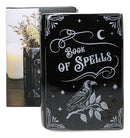 Witchcraft Magic Book of Spells 5.25" H Ceramic Book Shaped Planter Pot Vase
