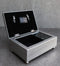 April Cubic Zirconia Elegance Love Birthstones Silver Tone Musical Trinket Box