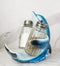 Ocean Marine Blue Dolphin Riding Sea Waves Salt And Pepper Shakers Holder Set