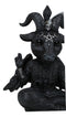 Cultic Fiends Winged Baphomet Sabbatic Goat Triple Moon Pentagram Tree Ornament