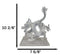 Legendary Chinese Orient Azure Dragon King Frosted Translucent Acrylic Figurine