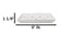 Pack Of 12 Ceramic White Neta Zara Sushi Case Plates With Drip Holes 9" By 5"