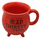 Wicca Magic Red Dead Thirsty Bloody Cauldron Ceramic Mug With Handle 16oz