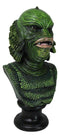 Green Horror Gill-Man Black Lagoon Swamp Monster Creature Head Bust Figurine