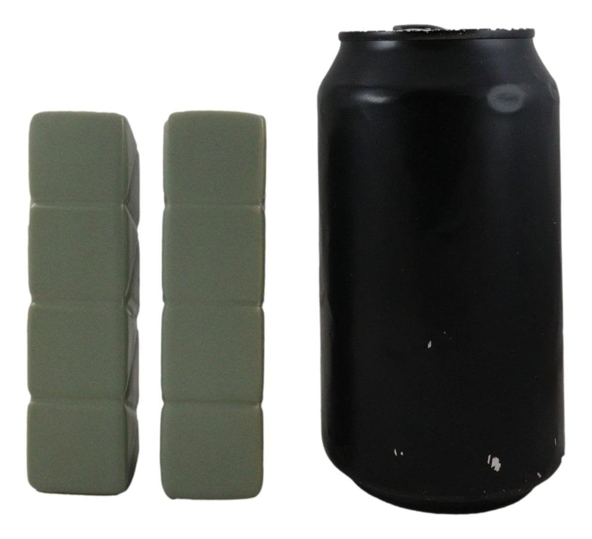 Frank Lloyd Wright Imperial Hotel Oya Japan Stone Pillars Salt Pepper Shakers