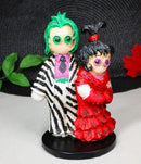 Gothic Dead Beetlejuice And Lydia Romance Halloween Pinheads Monster Figurine
