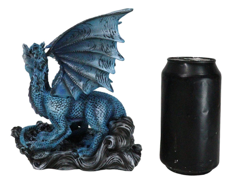 Eternal Guidance Mother Air Elemental Dragon with Baby Hatchling Figurine