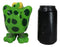 Whimsical Swamp Bayou Alligator Money Piggy Bank W/ Bobble Spring Legs Figurine