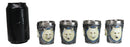 Mythical Fantasy Albino Snow White Wolf Shot Glasses 2-Ounce Set Of 4 Novelties