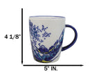 Pack Of 4 Japanese Hokusai Great Wave Mount Fuji Ceramic Mug Cups 12oz