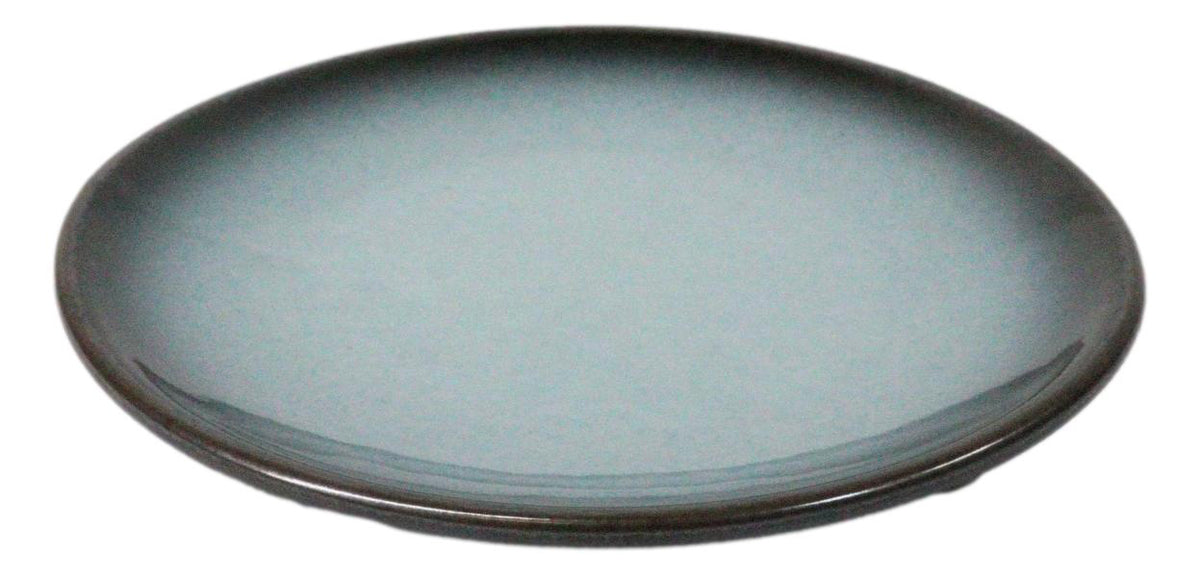Set Of 5 Blue Sky Stars Seikai Round Appetizer Dessert Salad Ceramic Plates 6"D
