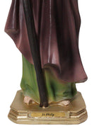 Apostle Disciple Of Jesus Saint Philip Holding Tall Cross Figurine 12" Series