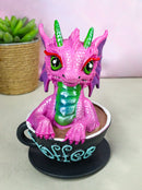 Ruth Thompson Artisan Coffee with Andi Drake Wyrmling Dragon In Cup Figurine