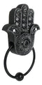 Sacred Symbols Hand of God Hamsa Palm with Evil Eye Decorative Door Knocker