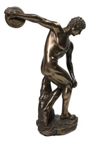 Discobolos of Myron Discus Thrower Ancient Greek Museum Reproduction Figurine