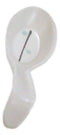Pack Of 6 Yukino Hana Frostflake Jade Melamine Asian Style Soup Spoons 6.25"L