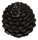 Cozy Pines Rustic Lodge Pinecone Figurine Decorative Woodland Pine Cone Accent
