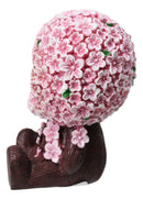 Furry Bones Japanese Sakura Pink Cherry Blossoms Skeleton Figurine Furrybones