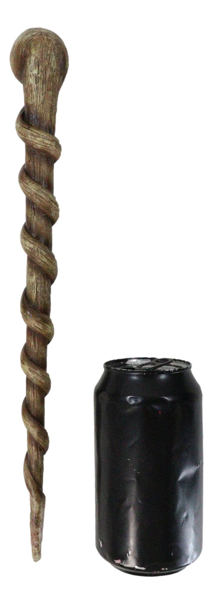 Twisted Branch Willow Scepter Blue Stone Cosplay Wand 13" Accessory Costume Prop