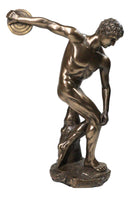 Discobolos of Myron Discus Thrower Ancient Greek Museum Reproduction Figurine