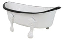 Western Country Rustic Metal Freestanding Small Bathtub Replica Decor 5.75"L