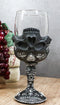 Wicca Gothic Alchemy Ouija Spirit Board Sigil With Inverted Skull Wine Goblet