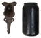 Pack Of 2 Cast Iron Farmhouse Rustic Pig Head Wall Coat Keys Leash Hats Hook