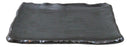 Pack Of 5 Black Tetsu Kesho Ceramic Collection Rectangular Wavy Sushi Plates