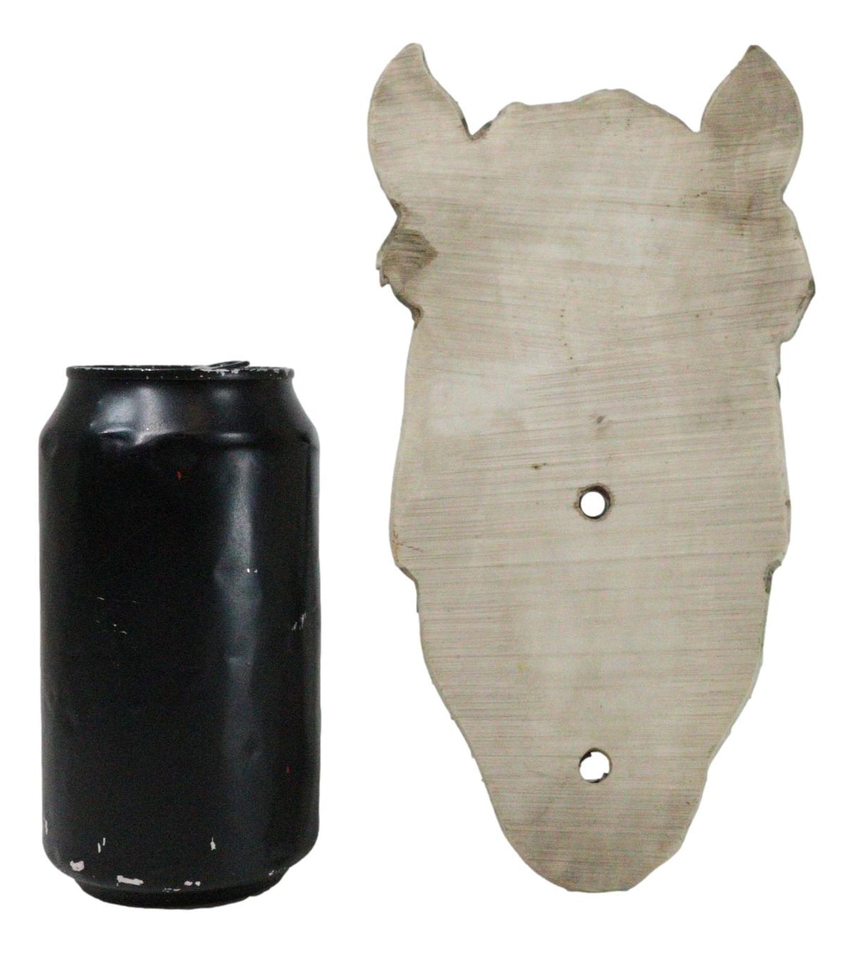 Rustic Western Country Farm Comical Neighing White Horse Wall Bottle Opener