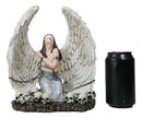 Captive Spirits Blindfolded Purity Angel Tied In Chains By Skulls Figurine