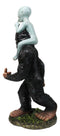 Large Sasquatch Bigfoot Flipping Off With Roswell Alien On Shoulders Figurine