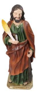 Apostle Disciple Of Jesus Saint James The Less With Walking Stick Figurine 12"H