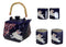 Blue Sakura Cherry Blossoms With Rabbit Hexagonal Teapot With 4 Tea Cups Set