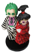 Gothic Dead Beetlejuice And Lydia Romance Halloween Pinheads Monster Figurine