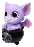 Purple Wandra Drake Potion Pals Small Baby Dragon Imp InCauldron Figurine