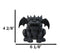 Mythical Fantasy Gothic Fido The Fat Saber Toothed Tiger Cat Gargoyle Figurine
