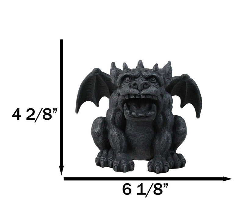 Mythical Fantasy Gothic Fido The Fat Saber Toothed Tiger Cat Gargoyle Figurine