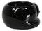 Pack Of 2 Wicca Ceramic Sleeping Black Feline Cat Tea Light Votive Candleholder