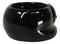 Wicca Mystic Ceramic Sleeping Black Feline Cat Tea Light Votive Candleholder