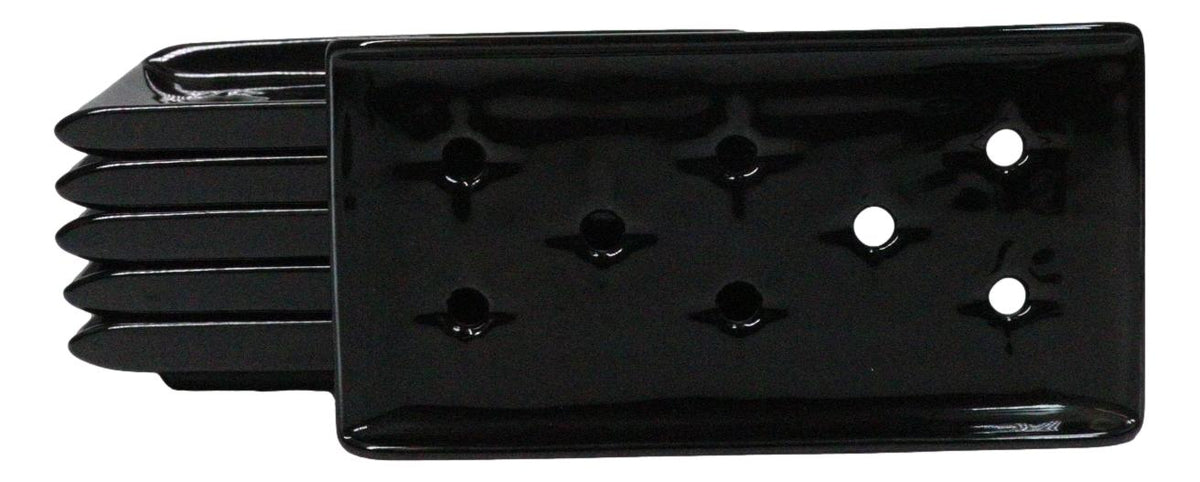 Pack Of 6 Japanese Raw Sushi Preparation Storage Black Neta Zara Ceramic Plates