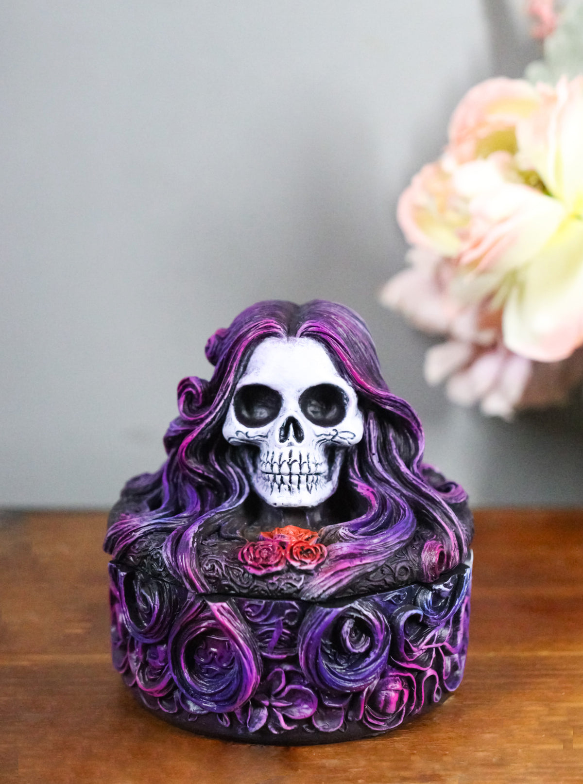Day Of The Dead Secrets Of The Macabre Katrina Skeleton Boudoir Trinket Box