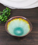 Pack Of 6 Crackle Green Midori Kannyu Ceramic Medium Soup Donburi Bowls 20oz