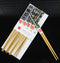 5 Pairs Of Imperial Hotel Peacock Rug Frank Wright Ridged Wooden Chopsticks Set