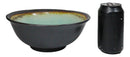 Pack Of 6 Crackle Green Midori Kannyu Ceramic Large Ramen Soup Bowls 47oz