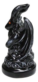 Metaphysical Realm Spirit Sabbatic Goat Baphomet Ceramic Salt Pepper Shakers Set