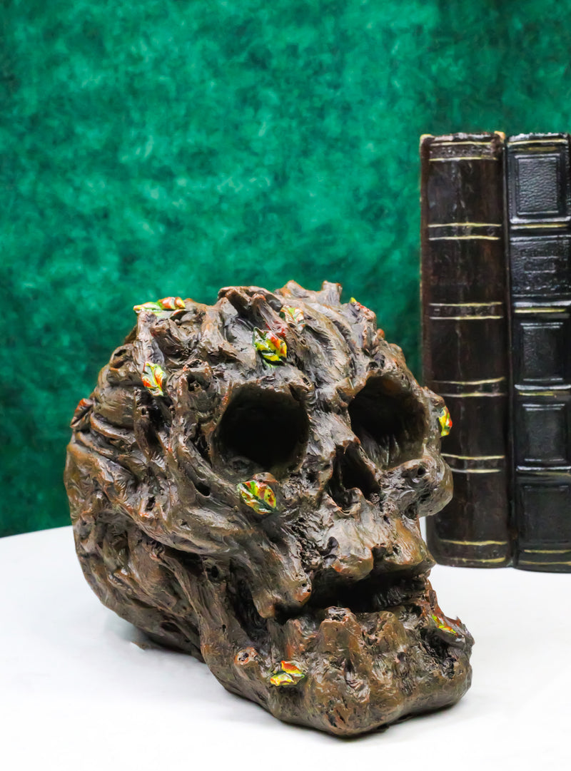 Halloween Ossuary Haunted Gothic Deadwood Tree Ent Skull Figurine 6"L