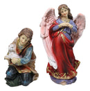 Christmas Nativity Mary Joseph Jesus 3 Wise Men Angel 11 Pc Figurines Set 12"
