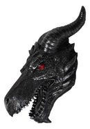 Medieval Fantasy Large Slytherin Basilisk Dragon Malfoy Wall Decor Plaque 13.75"H